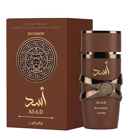 Lattafa Asad Bourbon EDP 100mL (3.4 oz) | CROWN & OUD