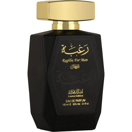 Raghba for Men EDP - 100ML (3.4oz) w/ Deo by Lattafa