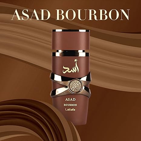Lattafa Asad Bourbon EDP 100mL (3.4 oz) | CROWN & OUD
