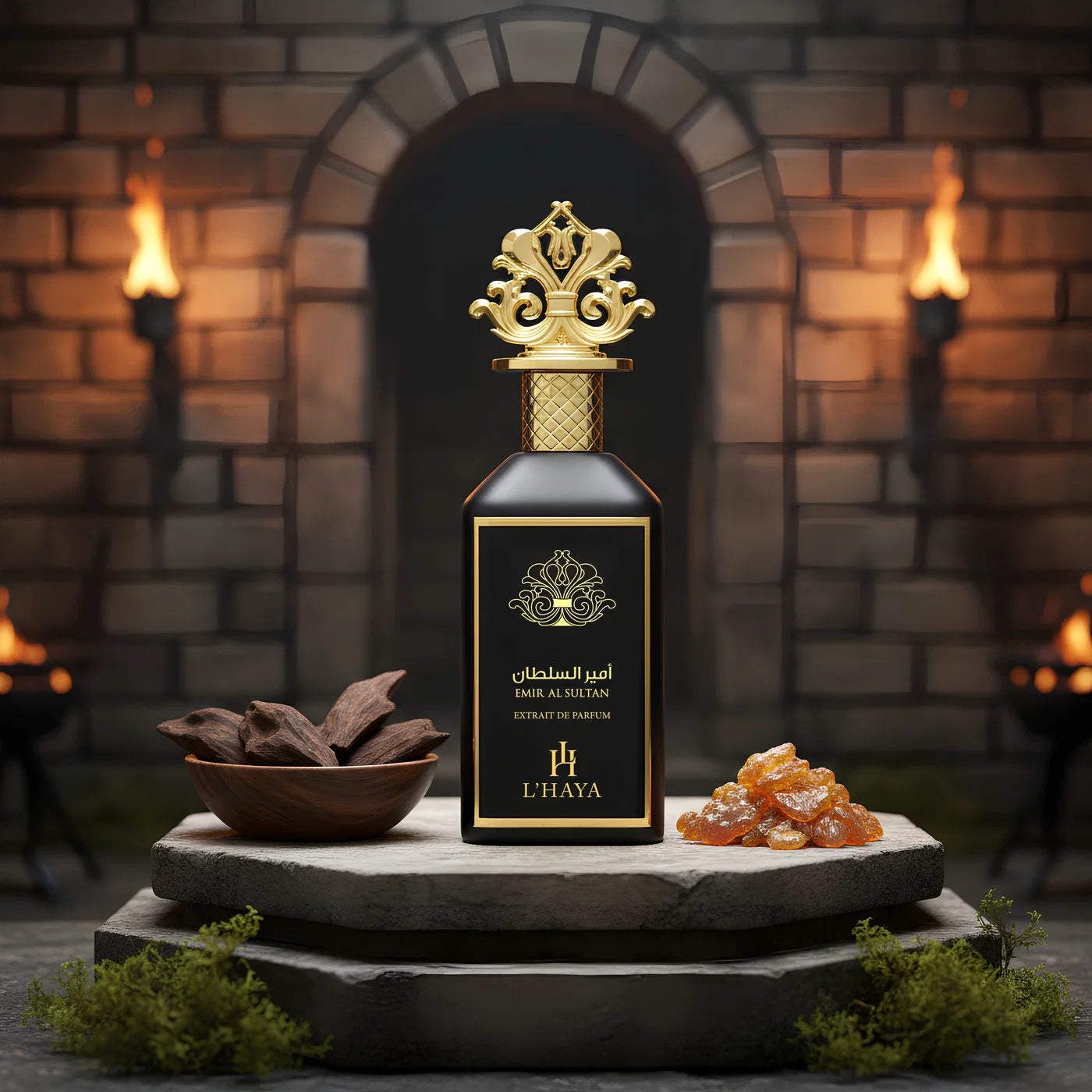 L'HAYA Emir Al Sultan Extrait de Parfum 100ml | Fragancia de Lujo Unisex -EMIR AL SULTAN- EXTRAIT DE PARFUM 100 ML / 3.4 FL. OZ