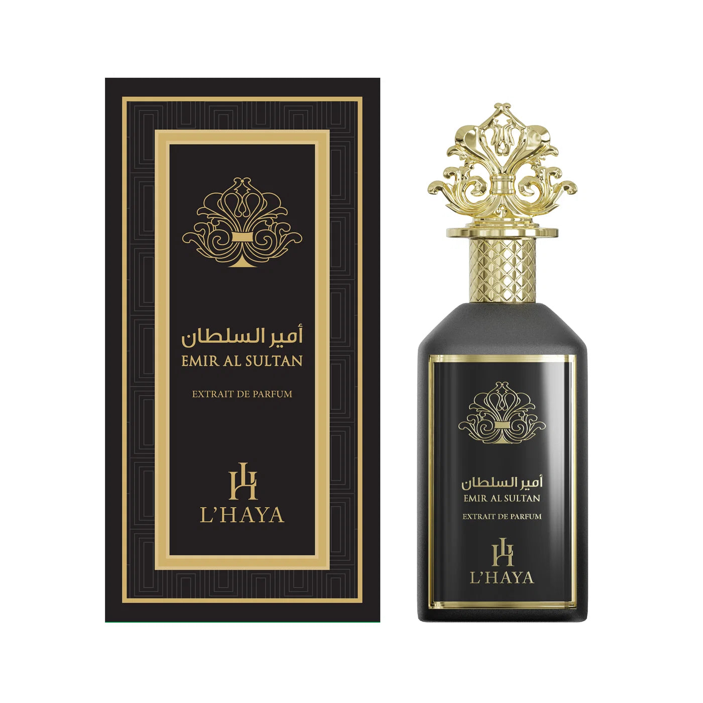 L'HAYA Emir Al Sultan Extrait de Parfum 100ml | Fragancia de Lujo Unisex -EMIR AL SULTAN- EXTRAIT DE PARFUM 100 ML / 3.4 FL. OZ
