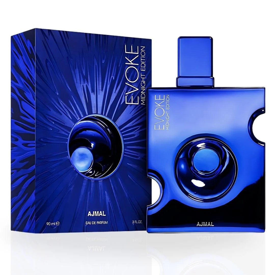 Evoke Midnight For Him EDP Spray 90ML (3 OZ) de AJMAL | Fragancias duraderas, lujosas e inolvidables.