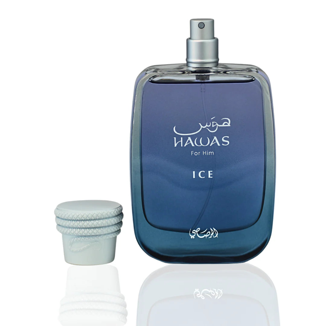 Hawas Ice for Men EDP - 100 ml (3,4 oz) de RASASI | Adopta tu estilo