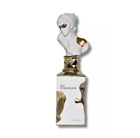 Her Confession from Lattafa for Women EAU de Parfum Spray, 3.4 Ounce