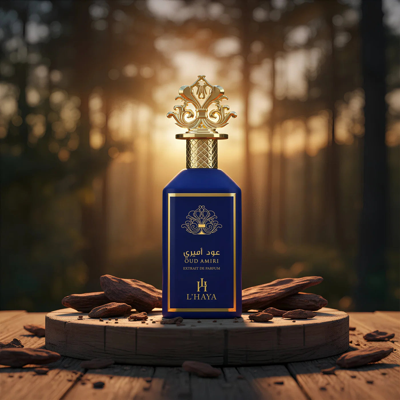 L'HAYA Oud Amiri Extrait de Parfum 100ml | Fragancia de Lujo Unisex