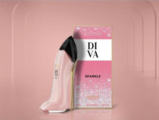 Perfume de mujer Diva Sparkle Colección Suiza 100 ml 3.4 fl oz