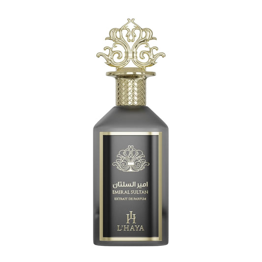 L'HAYA Emir Al Sultan Extrait de Parfum 100ml | Luxury Unisex Fragrance-EMIR AL SULTAN- EXTRAIT DE PARFUM 100 ML / 3.4 FL. OZ